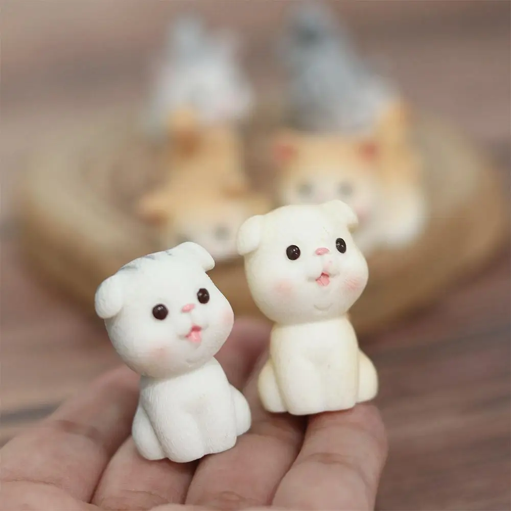 

Cat Naughty Resin Craft Micro Landscape Kitten DIY Miniatures Small Statue Figurines Ornament