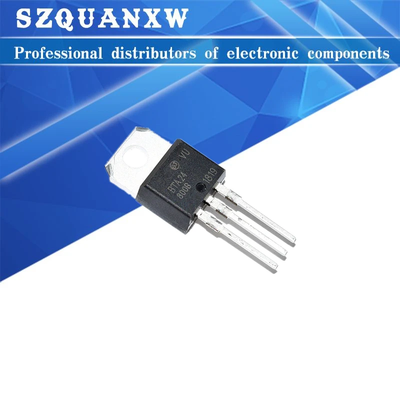 10 Pz Bta24-800B To-220 Bta24-800 To220 Bta24 24-800B