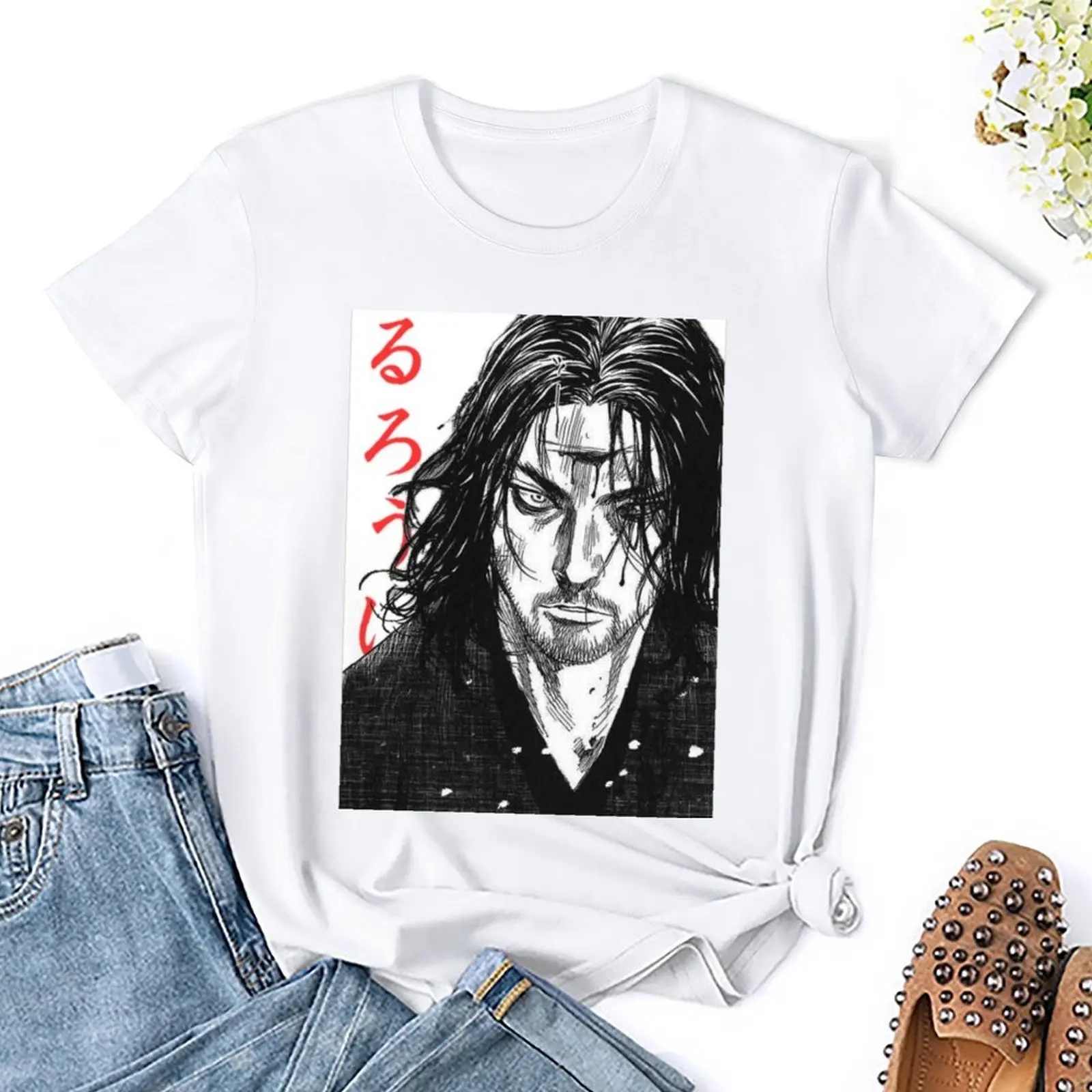 Vagabond Manga Musashi Miyamoto In Vendita B T-Shirt Girocollo Move T-Shirt Vintage Divertente Novità Per Il Tempo Libero