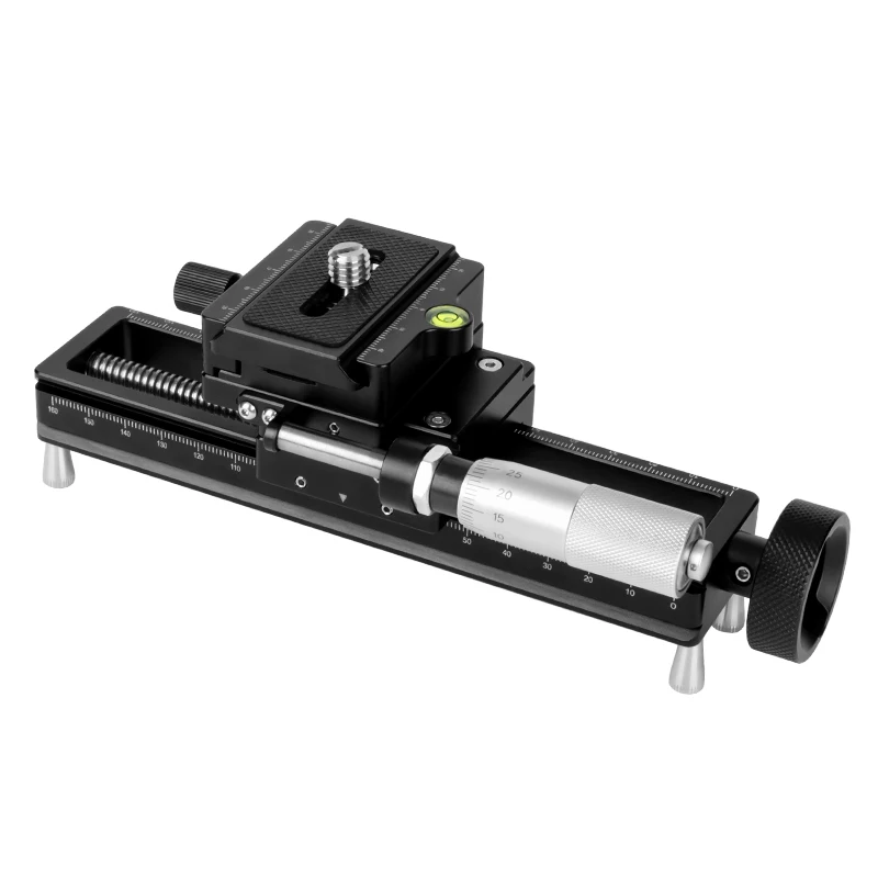 AstrHori 170MM Portable Aluminum Alloy Macro Focusing Rail Slider Camera Track Dolly Quick Release Slider Stabilizer Rail System