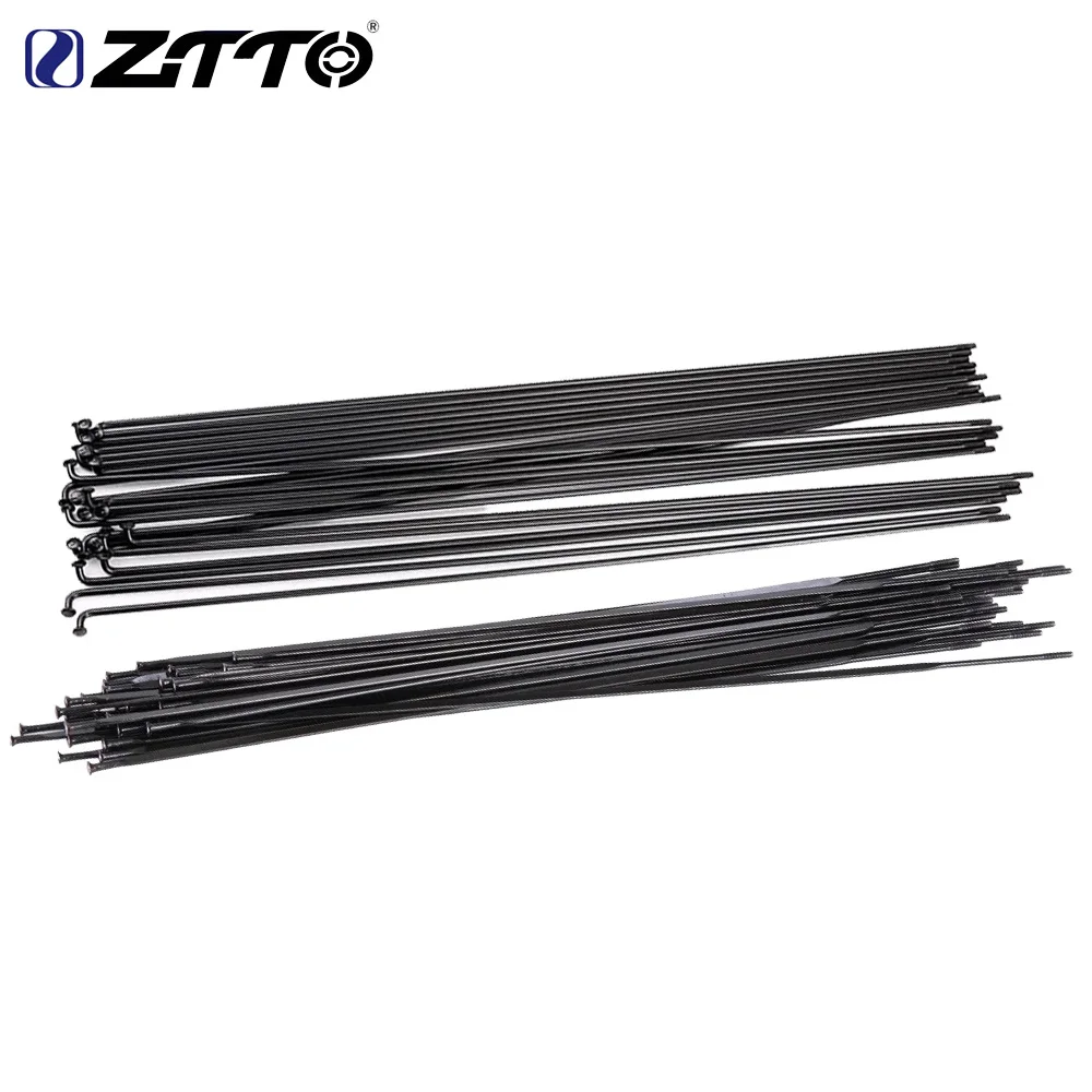 ZTTO 12pcs 자전거 스포크 DR390/P3/M1/M2/R1S 젖꼭지가있는 휠 유지 보수 스포크 J-Bend 2.0 Straightpull Aero 스포크 1.4-2.3mm