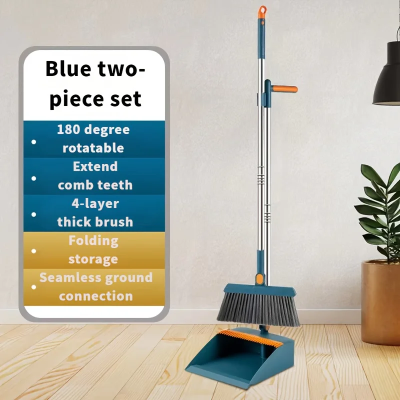 2-Piece Broom & Dustpan Set 5