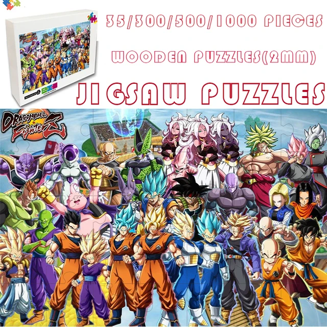 Anime Dragon Ball Jigsaw Puzzle 35/300/500/1000 Pieces Jigsaw Puzzle  Decompression Puzzles for Adult Children Educational Gift - AliExpress