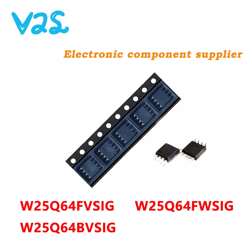 5pcs-100-New-25Q64FVSIG-25Q64FWSIG-25Q64BVSIG-W25Q64FVSIG-W25Q64FWSIG ...