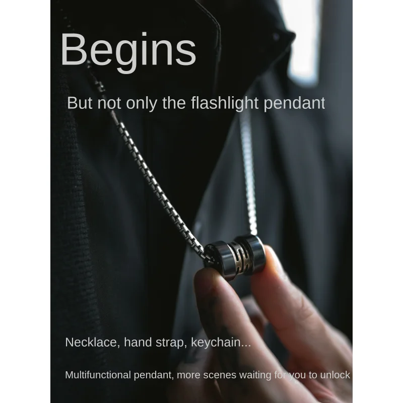 

Wilderness Titanium Alloy Capacitor Hand Strap EDC Pendant Paratrooper Rope Pendant Tail Pendant Pendant Hanging Buckle Pendant