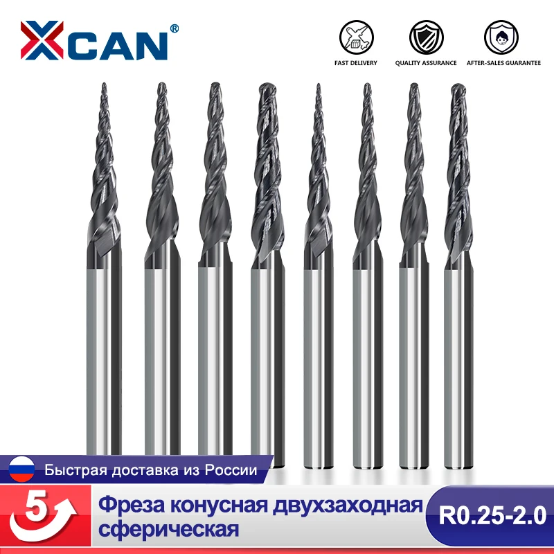 XCAN Фреза конусная двухзаходная