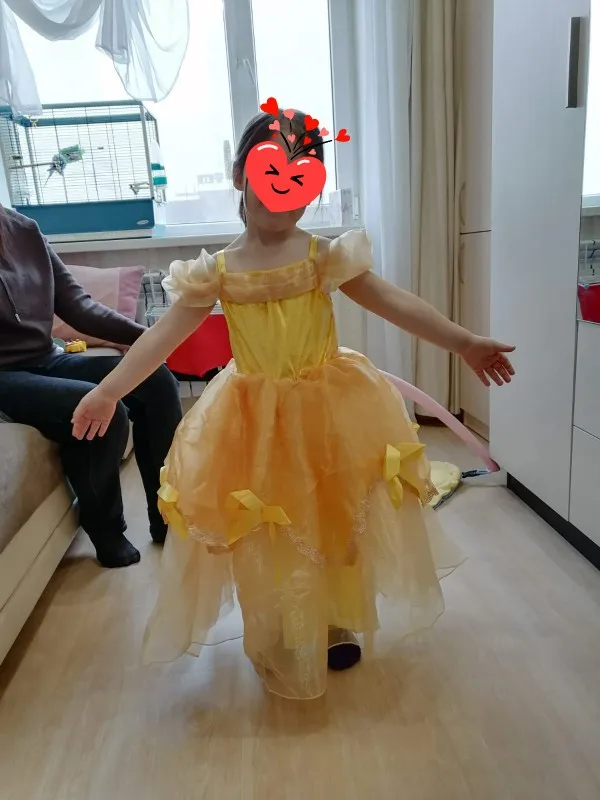 Girls Dress Princess Costume Kids Clothes Cosplay Princess Costume For Girls Kids Halloween Carnival Party Fancy Dress Up Children Clothes Christmas Disguise