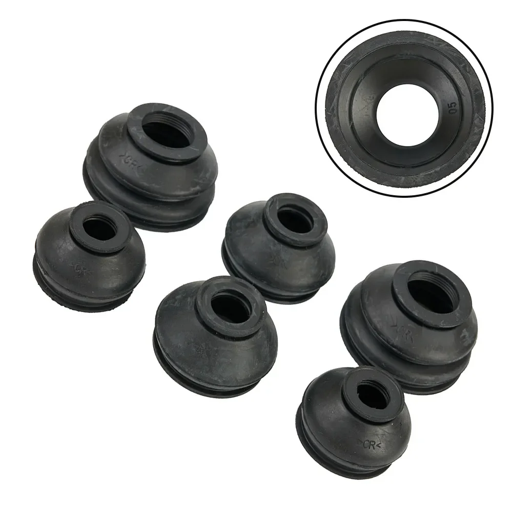 Ball Joint Dust Boot Covers Minimizing Wear Part Replacement Rubber Assembly Car Flexibility Tie Rod End