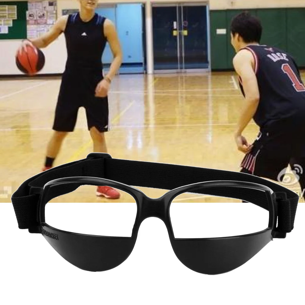 

Basketball Anti-low Head Training Sports Glasses Basketball Training Aid Goggle (Black)
