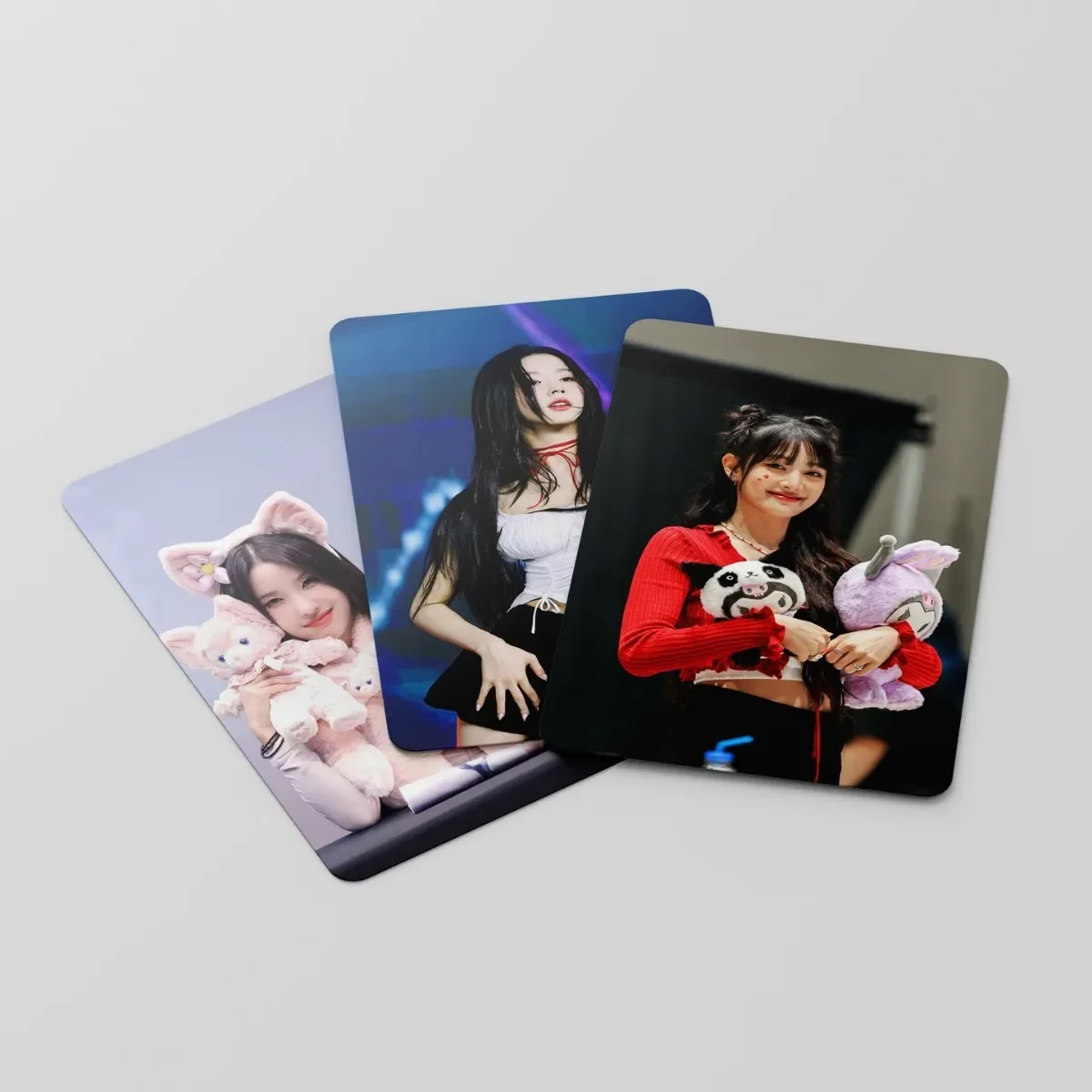 Album Cards Lomo Cards 55Pcs/Set Kpop Idol (G)I-DLE Series New Album I SWAY HD Printed Photocards YuQi Minnie SoYeon ShuHua MiYeon Lomo Cards Gifts