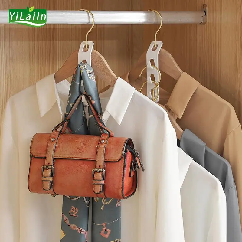 

Крючок для подвешивания Yilaiin, для домашнего шкафа, компактный инструмент для хранения, гардероб, многоуровневая поддержка