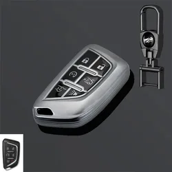 Premium Luxury Car Key Fob Cover Case - Stylish Protection (Grey set 2)