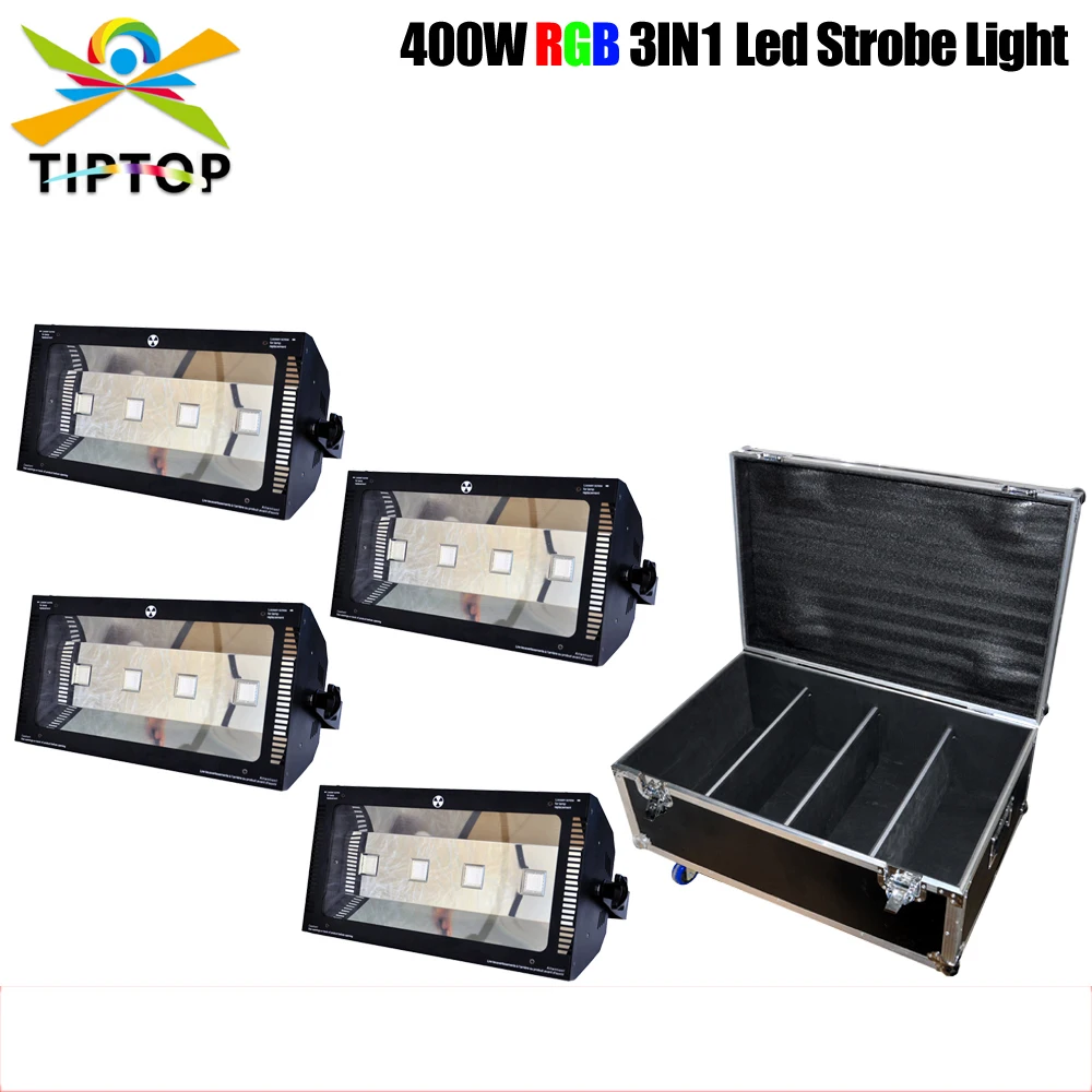 

4 в 1, светодиодный стробоскоп с колесами, 400 Вт, DMX512, каналов