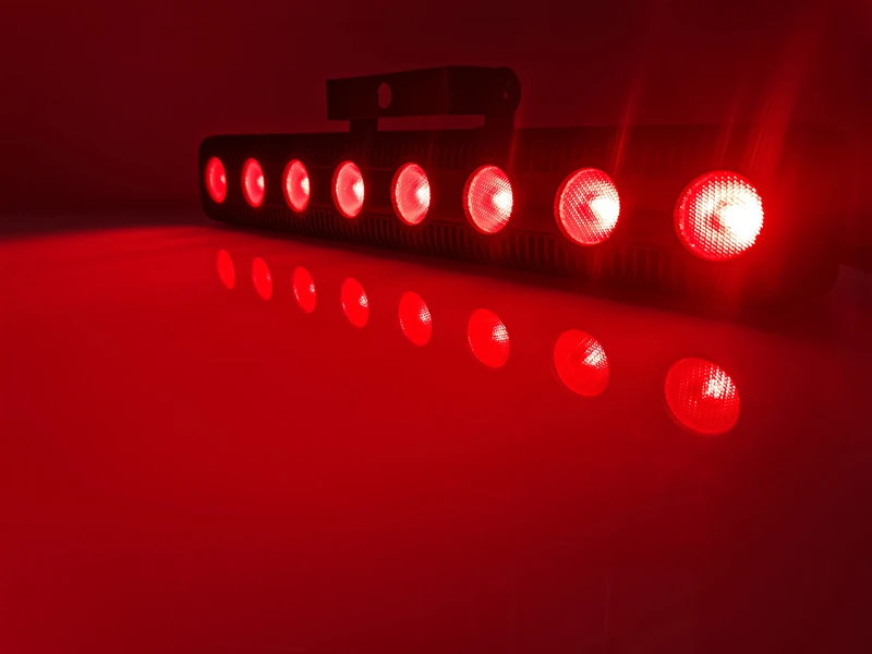 몰드 원격 LED 파 라이트, 디스코 라이트, RGBW 파, dmx512, LED 워시 라이트, 무대 DJ 장비, 8X12W, 신제품