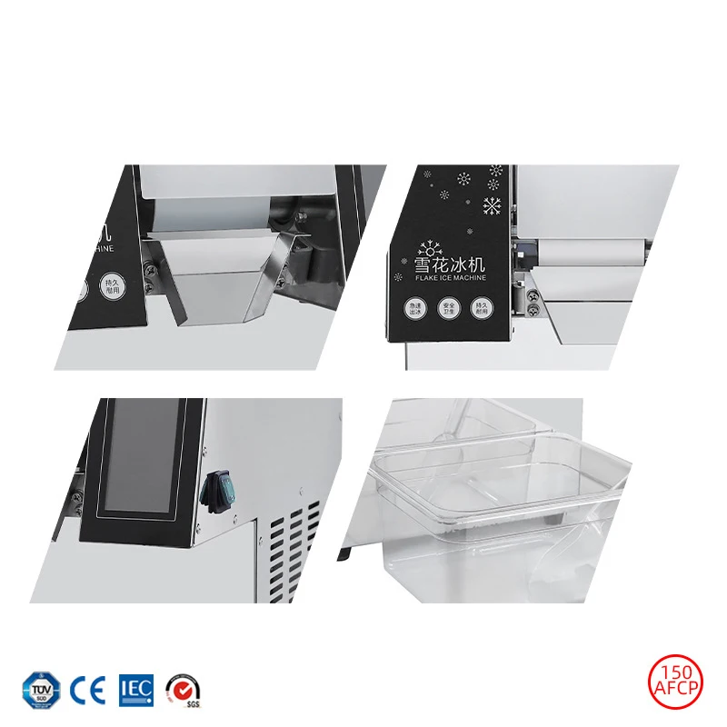 Snowflake Ice Machine Commercial Shaved Ice Machine Milk Snowflake Machine Shaved Ice Milk Tea Shop Stall Machine 4