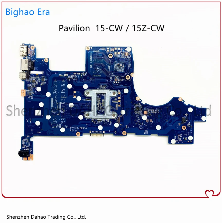 Laptop Motherboard para hp Pavilion Dag7bjmb8d0 Dag7bjmb8d0 r3 r5 r7 Cpu L22762001 L22762-001 L46710601 L22762-001 L46710-601 - Imagem 3