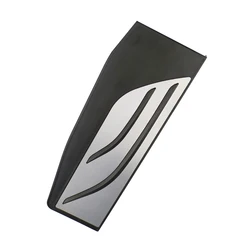 Premium Aluminum Car Pedal Covers for Luxury Vehicles - LHD Auto (1PC rest)