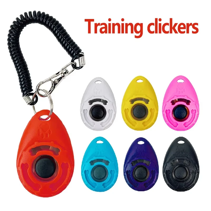 Adjustable Wrist Strap Pet Training Clicker 2