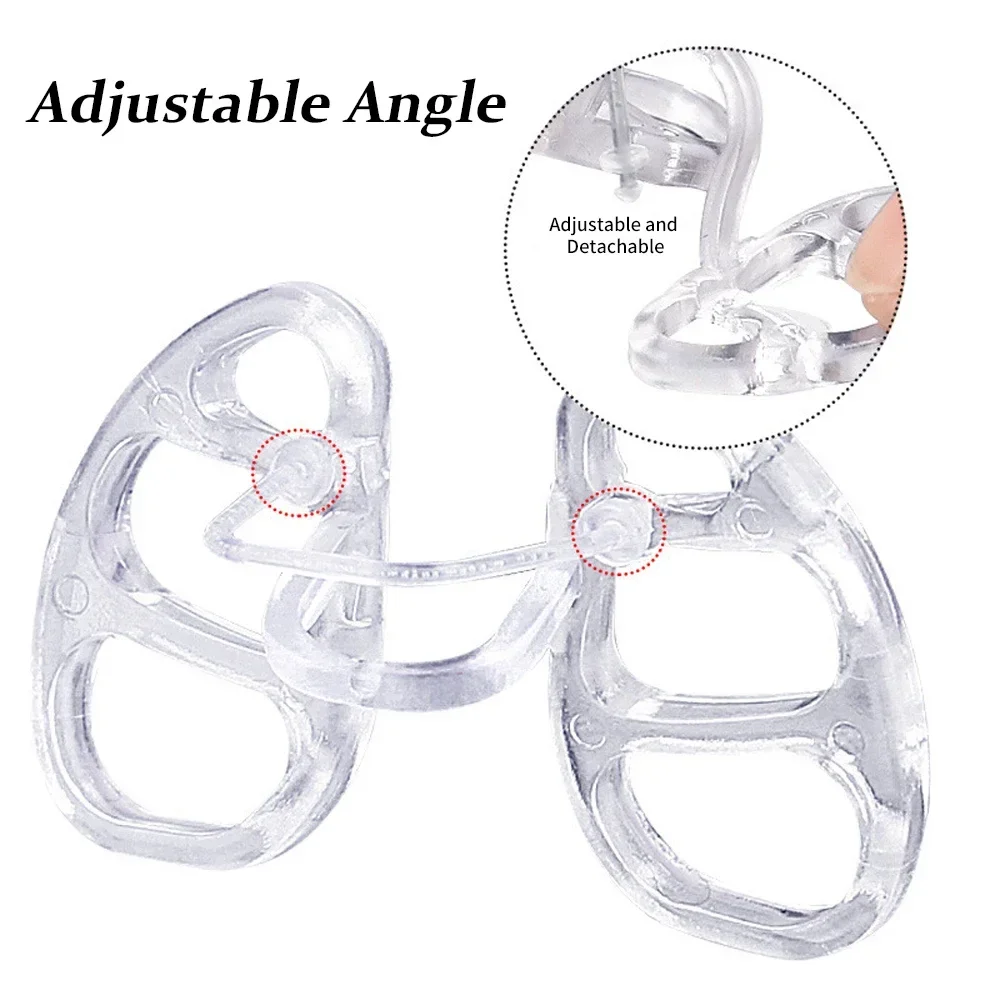 Nose Clip Anti Snoring Device Stretch and Rebound Night Sleep Anti Open Mouth Anti Snoring Physical Close Mouth