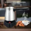 500ml Portable Coffee Machine Electric Turkish Greek Coffee Maker Stainless Steel Machine Moka Pot Coffee Maker 1