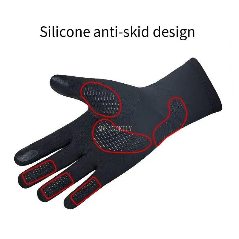 Football Gloves Boys Waterproof Thermal Grip Outfield Bicycle Bike Field Sports Cycling Player Outdoor Sports Apparel Gloves