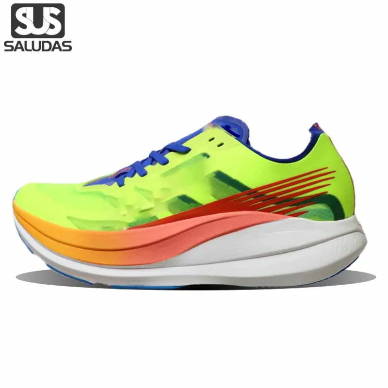 

SALUDAS Rocket X2 Large Size 47 Men's Race Running Shoes Travel Mountaineering Sneakers Women's Casual Breathable Jogging Shoes