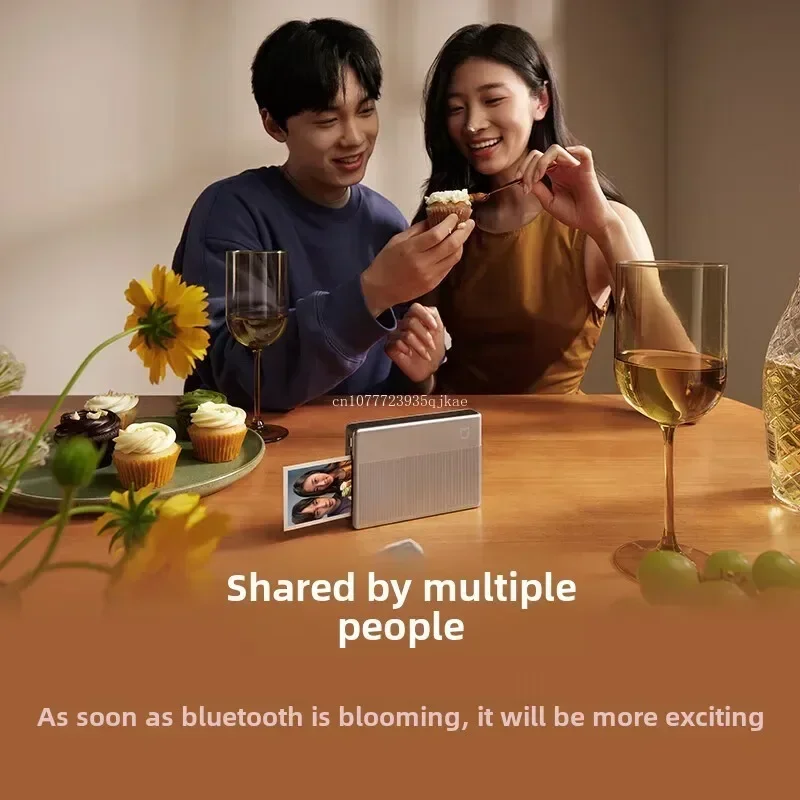 Xiaomi Mijia ポケットフォトプリンター 1S 写真印刷複数色ポケット