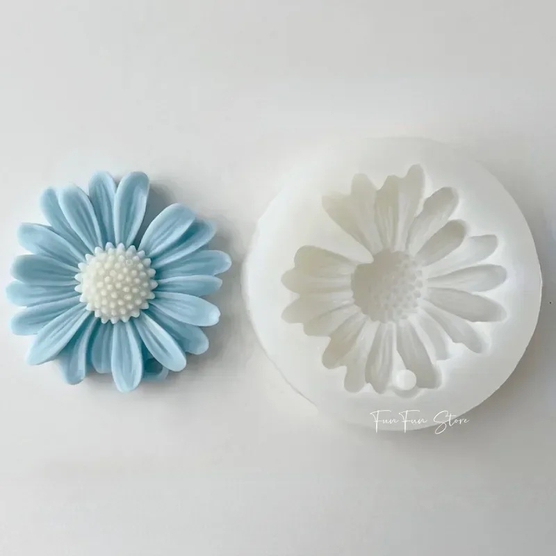 YGCHEN Stampi in Silicone Fondente Stampo per Torte Fiore Margherita
