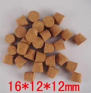 A6 Package supplies Small size composite cork glass bottle stopper small bottle stopper synthetic cork plastic 11*8*10mm