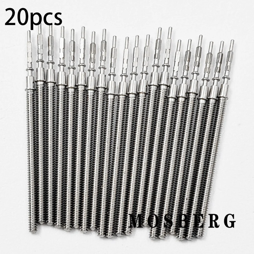 VK63 VK64 VK61 VK67 VK68 Metall Uhrenaufzugsschaft Ersatz Stahl Uhrwerk Kit Schaft passend für VK63 Uhrwerk Kronenschaft – Detail 5