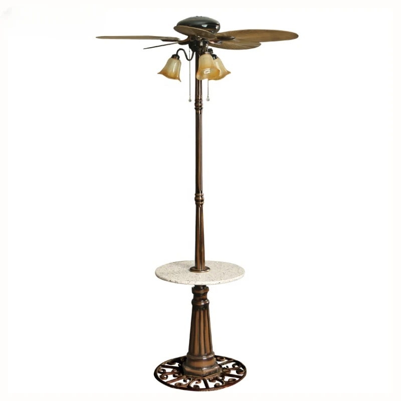 

Waterproof outdoor fan patio 52 inch pull chain garden metal decorative stand fan outdoor ceiling fan with light