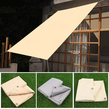 300D Waterproof Sunshade Sail UV Resistant Camping Tent Balcony Terrace Sun Shelter Garden Pergola Sun Canopy Outdoor Awning