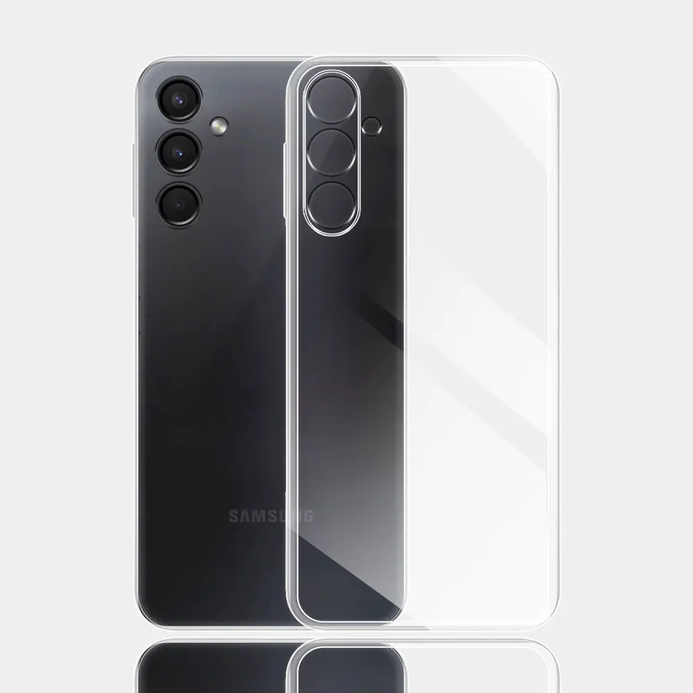 Transparent Soft Silicone Back Cover