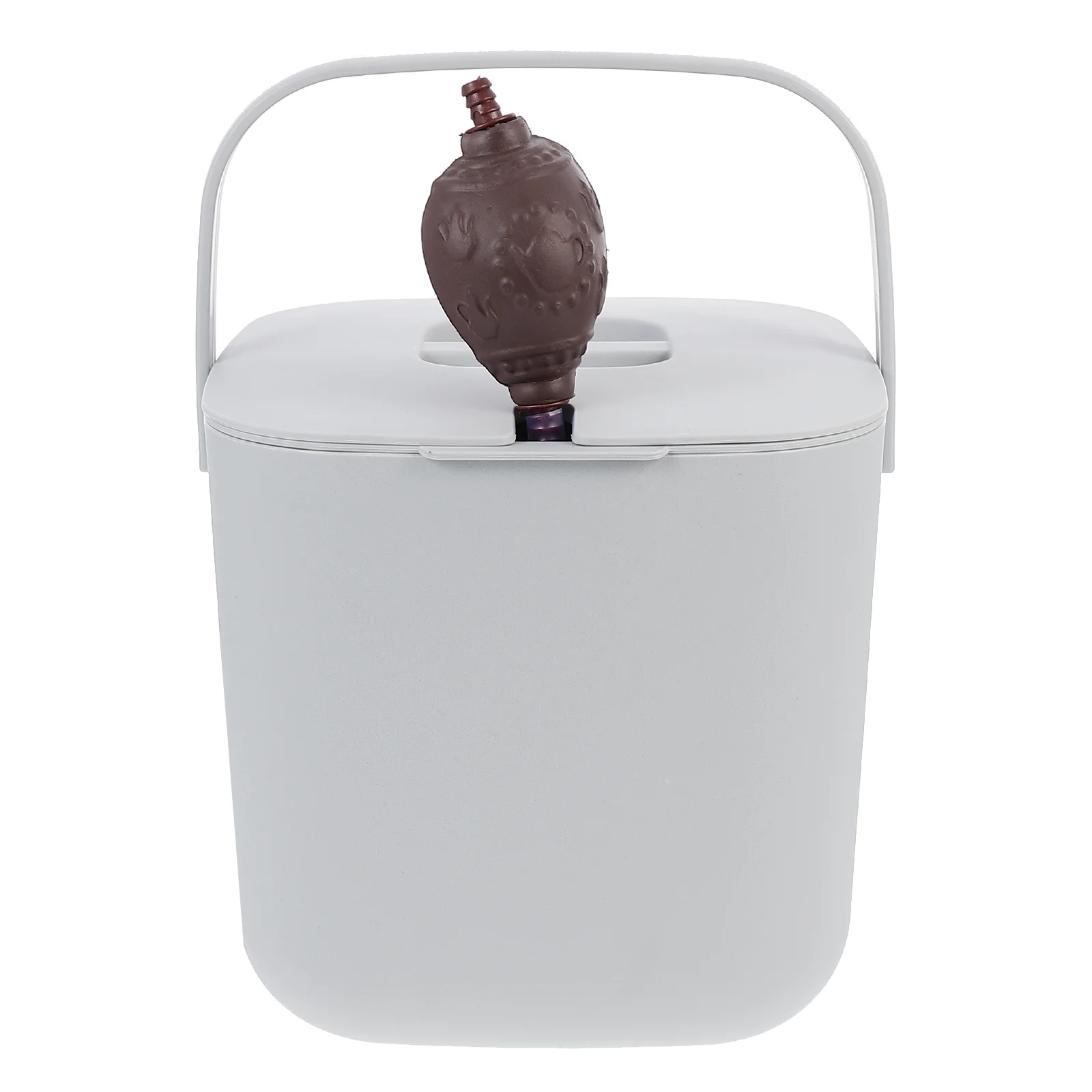 

Tea Bucket Garbage Can Leaf Strainer Office Residue Filter Plastic Tea-leaf Trash