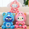 50cm Hello Kitty Bad Badtz-maru Cinnamoroll Plush Toys Rainbow Bears Cute Plush Anime Role Accompanied Children Girl's Dolls 1