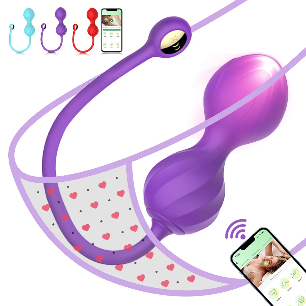 Kegel Ball Vaginal Tightening Training Sex Toy Vibrator Benwa Geisha Pelvic Muscle Ball Trainer Female Vagina Geisha Vagina Ball 1