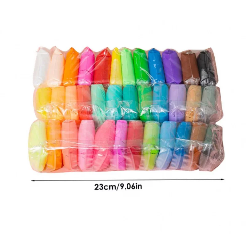 12 24 36 Color Air Dry Ultra Light Clay Set With Carving Tools DIY Craft Toy Gift 1