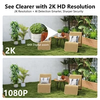 Caméra solaire Wansview 2K 3MP, caméra de surveillance Wifi 2.4G, caméras de sécurité pour la protection de la maison, caméras à batterie solaire, détection humaine PIR 5