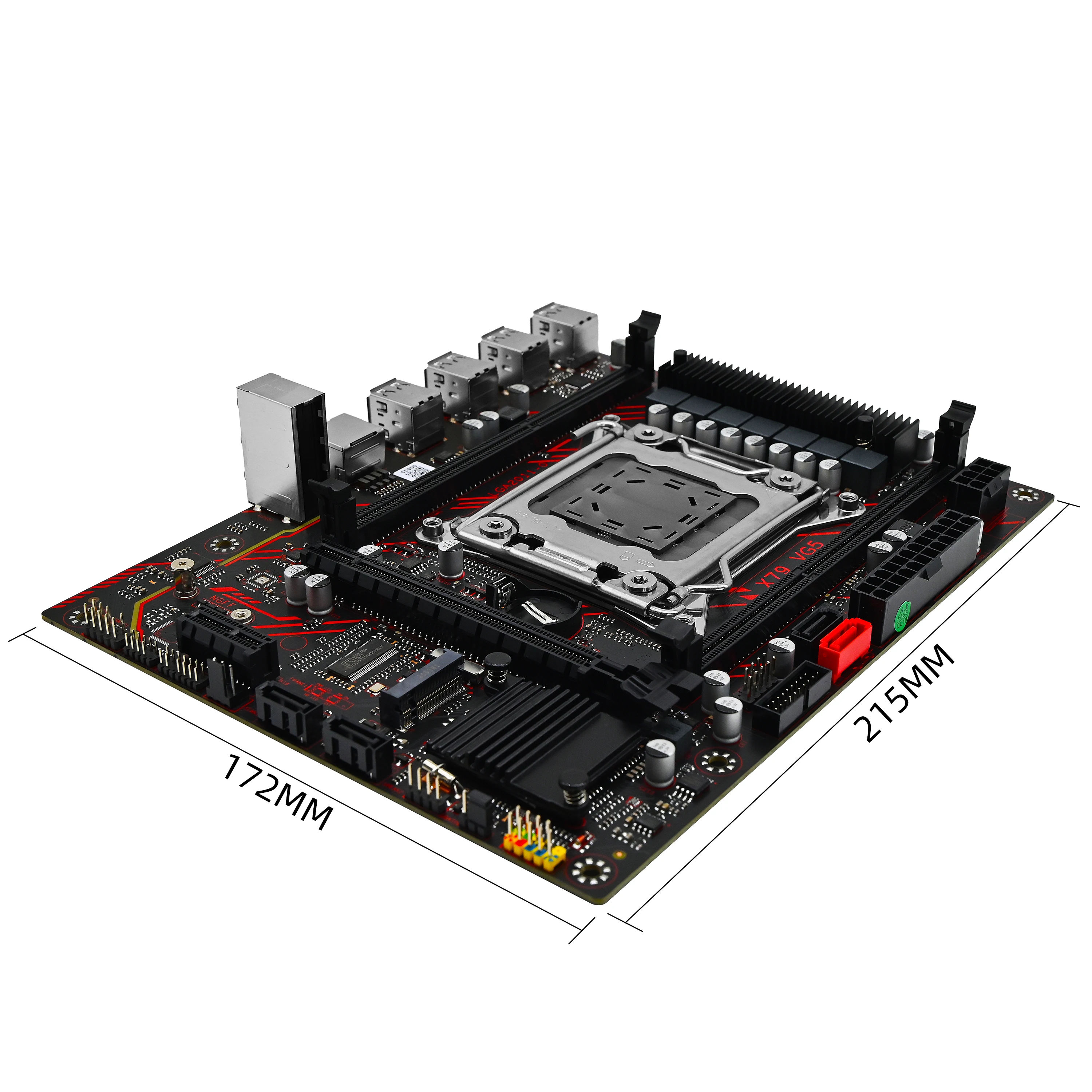 ZSUS X79 マザーボードセットキットインテル LGA2011 Xeon E5 2630 V2