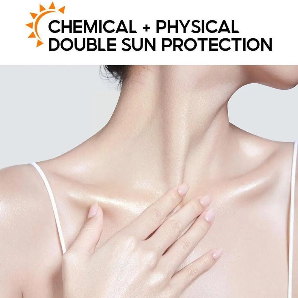 50g Sunscreen Cream Spf50+ Anti-aging Uv Whitening Skin Care Repair Body Brighten Skin Protector Sunscreen Moisturizing B9k6