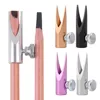 Professional Eyebrow Pen Sharpening Alloy Microblading Eyebrow Pencil Profiler Makeup Tools for Beginner Sharpener Eyebrow Pen 4