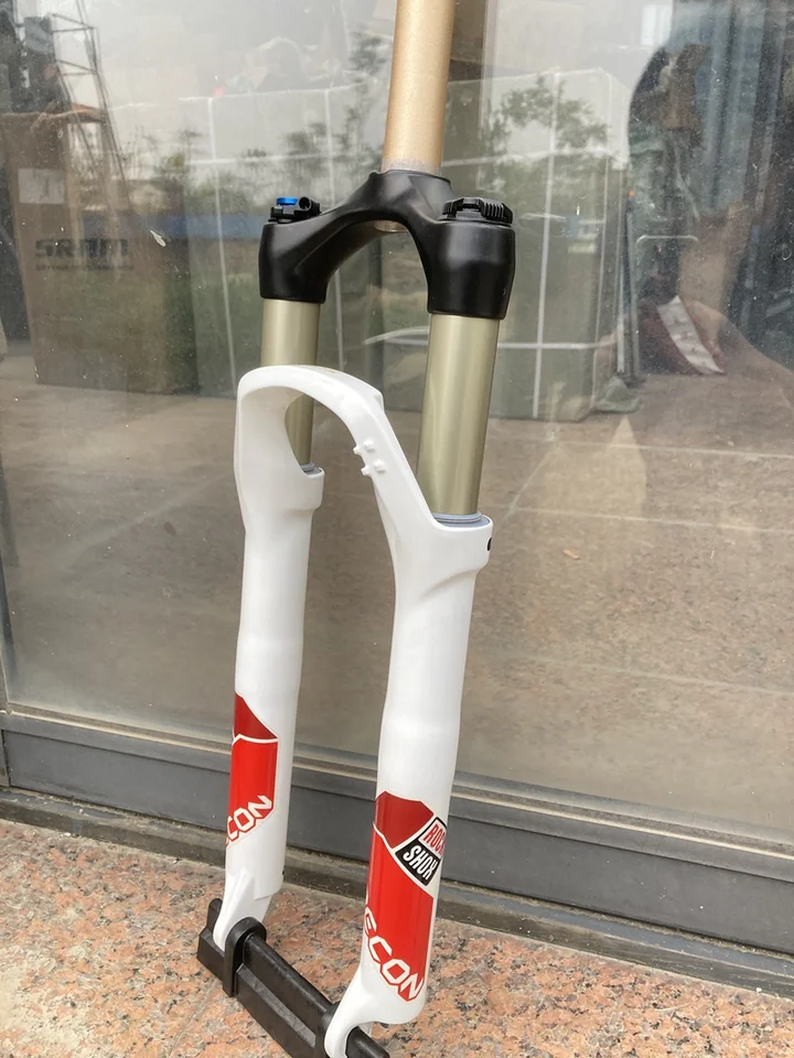 Rockshox-旅行用テックスレオンゴールドtk 26er,80mm,ワイヤー