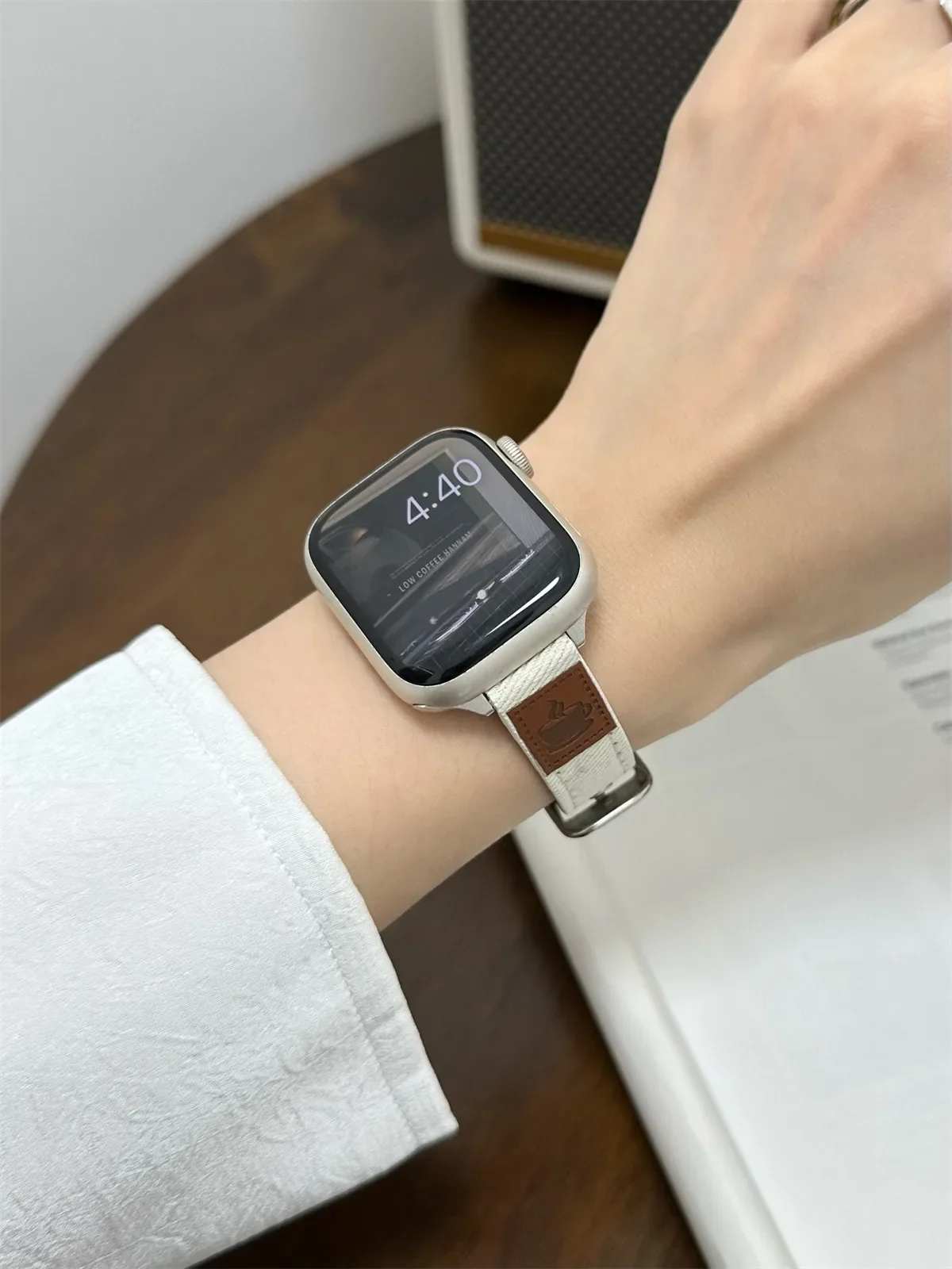 Bracelet de montre pour iWatch 42/44/45/46/49 mm 38/40/41 mm Bracelet de montre tendance en cuir PU pour montres de la série Ultra2 Série 10/9/8/7/6/5/4/3/2/1_voghion.com