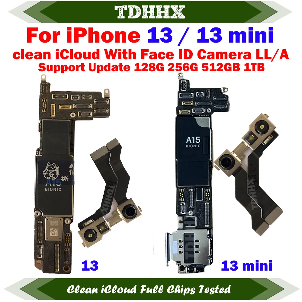 あいらページ Placa-mãe autêntica totalmente testada para iphone 13 pro max 128g