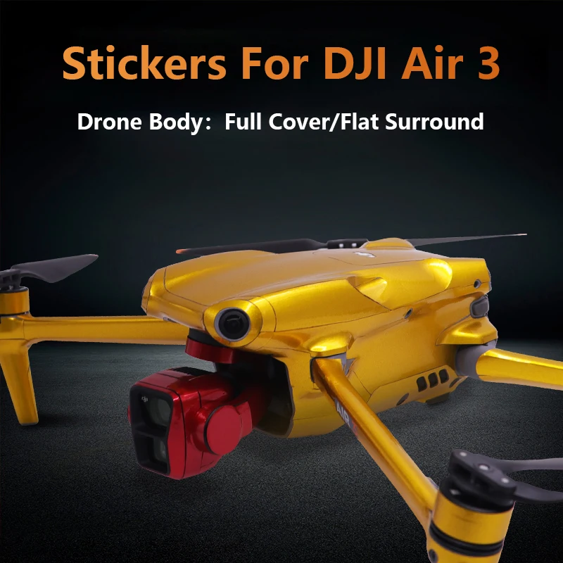 

for DJI Air 3 Decals Drone Skin RC 2/N2 Remote Control Colorful Stickers Full Cover Anti Scratch Protective Film Air3 Accessory