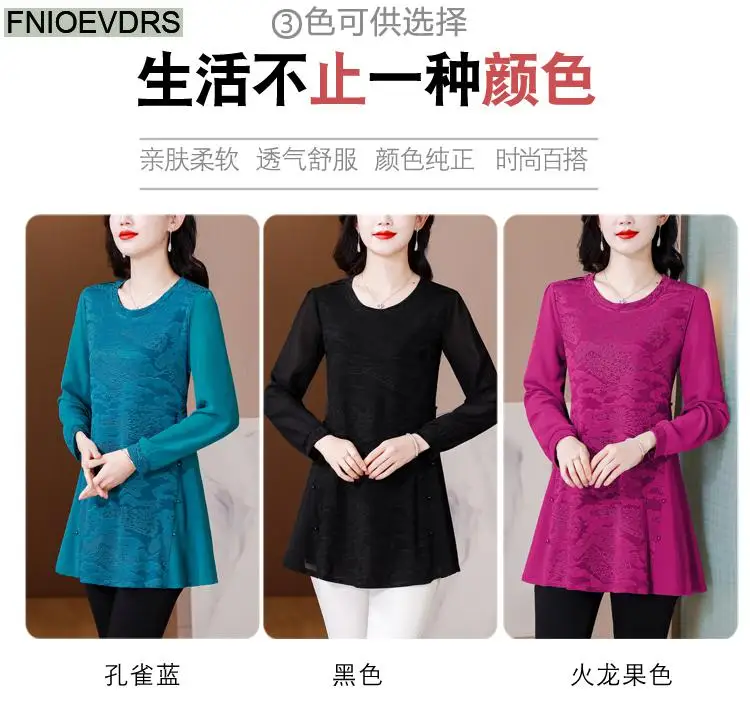 L-5XL Loose Clothes 2024 Women Spring Long Sleeve Elegant Ruffles Shirts Casual Retro Floral Tunic Peplum Tops And Blouses