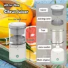 Electric Fruit Juicer Portable Single Auger Juicer Fruit Squeezer USB Charge Orange Lemon Fruit And Vegetable Juice Extractor 6