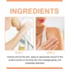 Brightening Body Lotion Knee Thigh Bleaching Nourishing Remove Mela-nin Moisturizing Improve Skin Dullness Whit-ening Body Cream 6