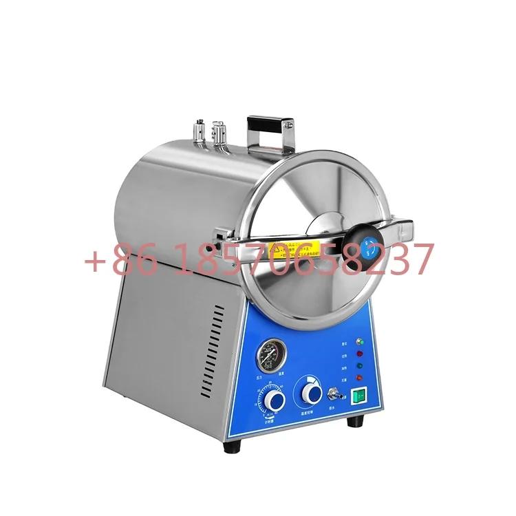 

16L/24L High Pressure Stainless Steel Lab Table Top Disinfector Autoclave horizontal Pressure Steam Sterilizer