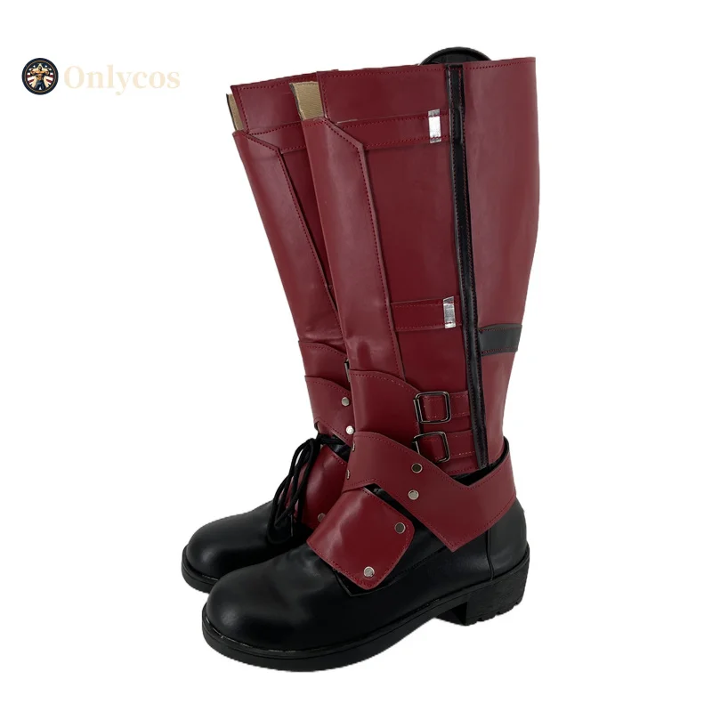 Costume Complet Cosplay Deadpool 3 - Wade Wilson - Combinaison + Bottes PU + Masque - Neuf Avec étiquettes